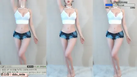 AfreecaTV主播韩豆妮BJ한또니2020年3月28日直播视频舞蹈剪辑15244821